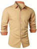 James – lässiges langarmshirt für herren