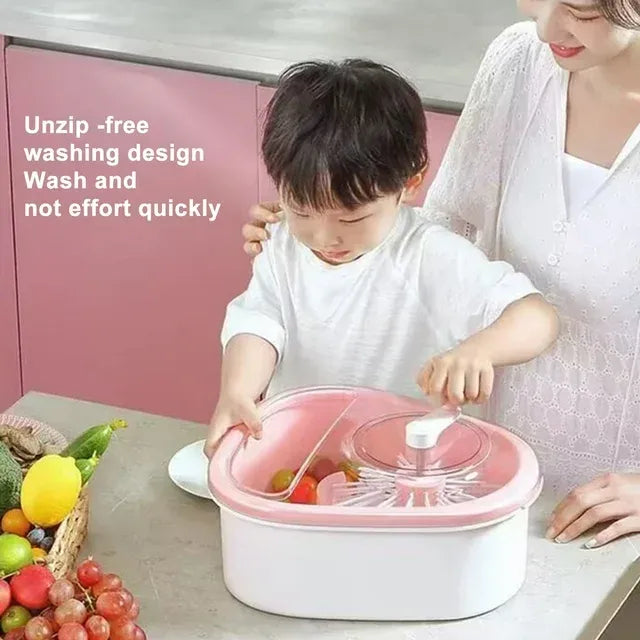 SpinWash™ - Frisches Obst und Gemüse im Handumdrehen!