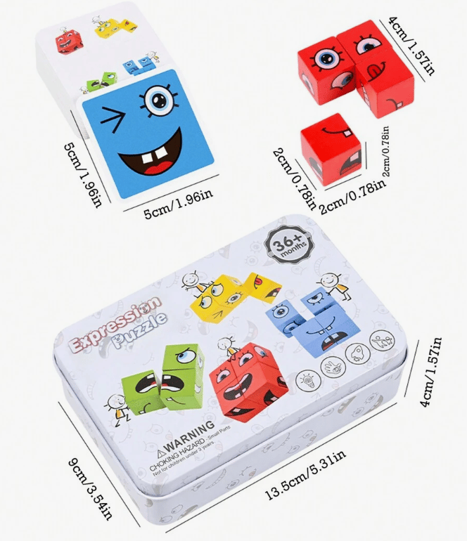FaceFun™ - Unterhaltsames und lehrreiches Spielzeug