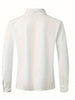 Owen – lässiges langarmshirt in volltonfarbe