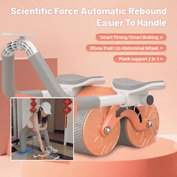 CoreFlex™ - Rückprall-Bauchmuskelrad