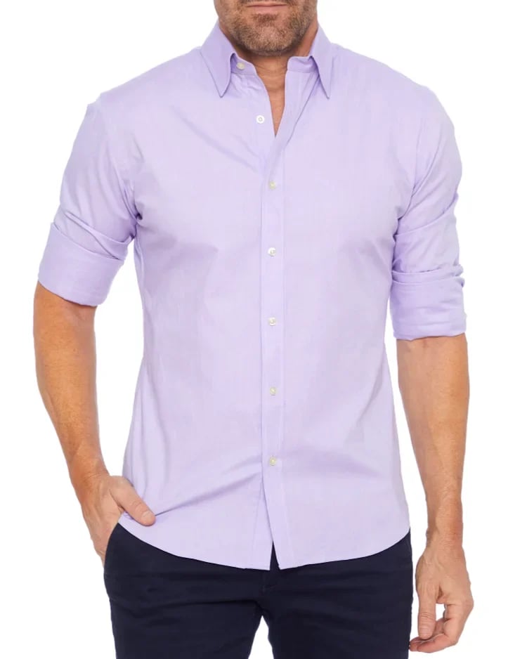 Jürgen™ - Oxford Stretch Zipper Blouse