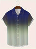 Christopher – kurzarm-button-down-shirt mit farbverlauf für herren