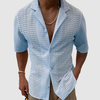 Elegantes Button-Down Herrenhemd für den Sommer - Valentinian