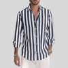 Elegantes gestreiftes Sommerhemd  - Theophil