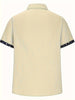 David – stilvolles, lässiges button-up-hemd für herren