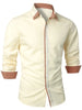 James – lässiges langarmshirt für herren