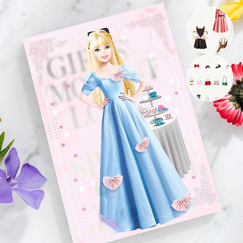 1+1 GRATIS | Princessify™ Magnetische Prinzessinnen-Ankleidepuppe aus Papier