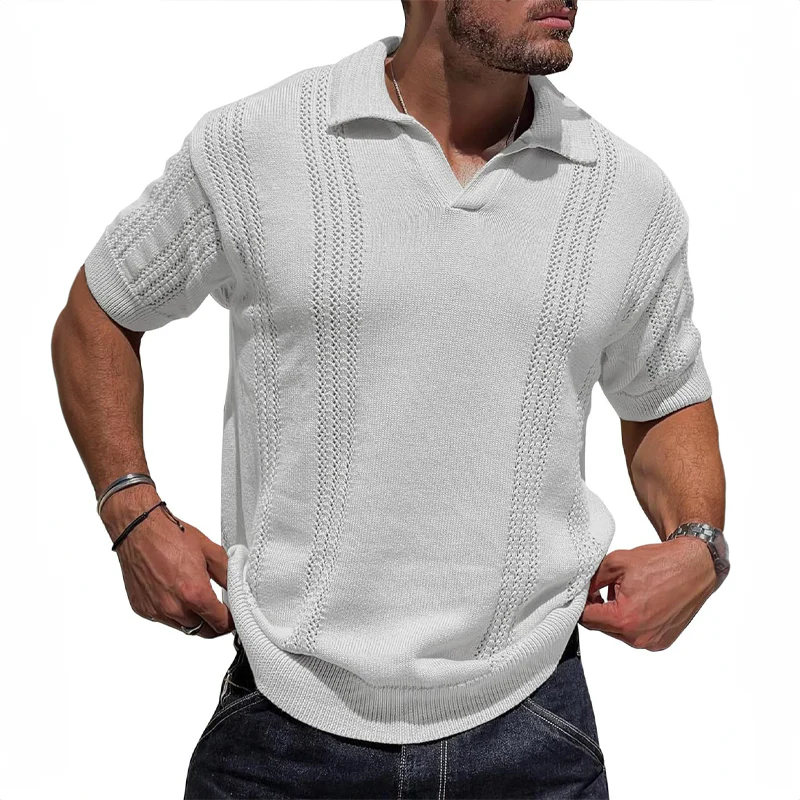 Herren-Polohemd aus Luxusstrick - Ruben