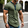 Herren Slim-fit Henley Sommerhemd  - Lloyd