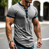 Herren Slim-fit Henley Sommerhemd  - Lloyd