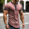 Herren Slim-fit Henley Sommerhemd  - Lloyd