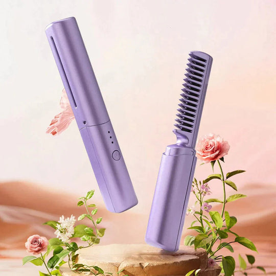 HairFlair Pro™ | Kabelloser Haarglätter-Kamm