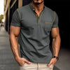 Klassisches Sommer-Poloshirt mit modischen Nähten - Holger