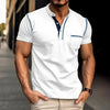 Klassisches Sommer-Poloshirt mit modischen Nähten - Holger