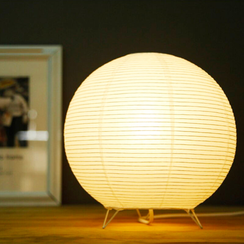 Japanische Papierlaterne Nachttischlampe