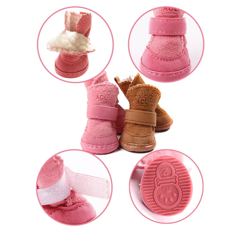 PawFleece™ - Die perfekten Anti-Rutsch-Stiefel für Hunde