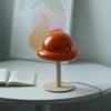 Retro Pilz Glas Tischlampe