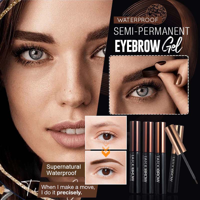 1+1 GRATIS | TatooBrow™ Natürliches, langanhaltendes, abreißbares Brauengel