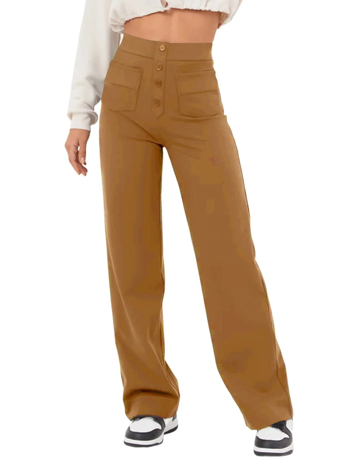 Stretchelle™ - Damen Casual Hohe Taille Stretch Hose