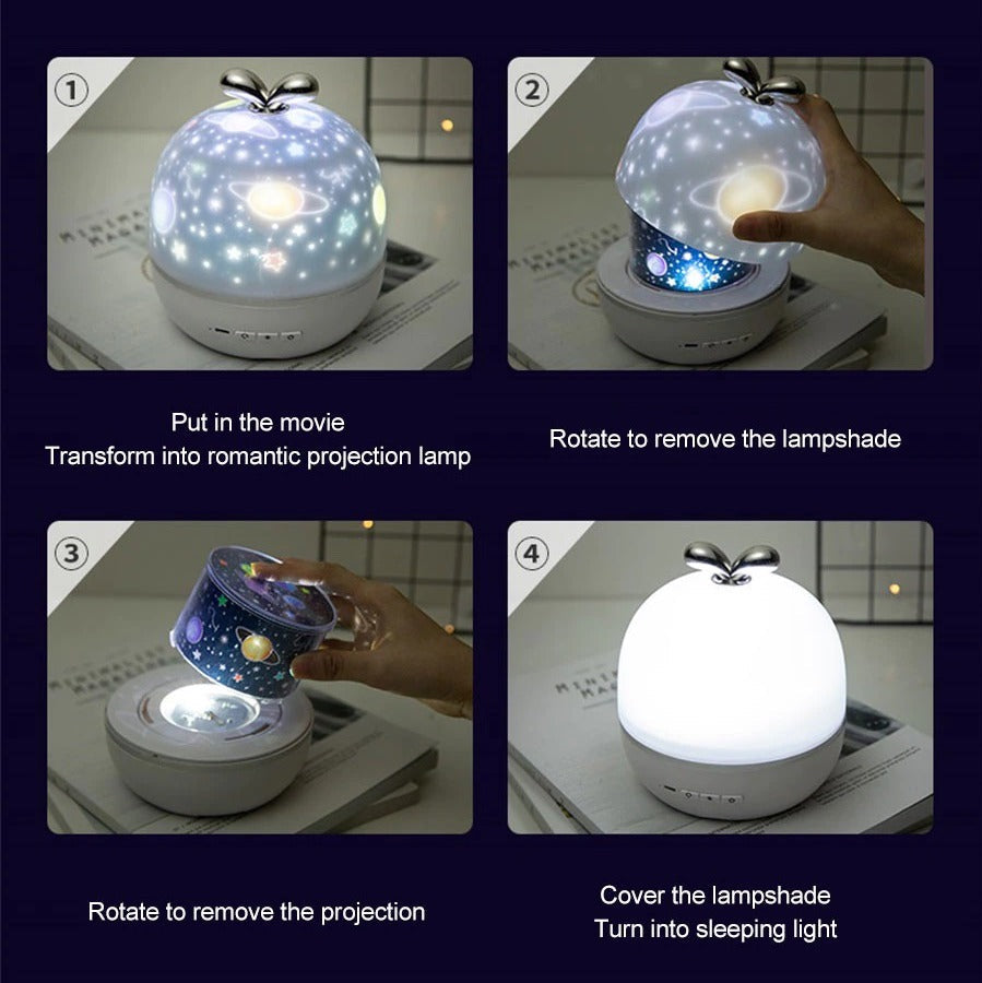 Galaxia™ - Die ultimative Schlafzimmerlampe für Kinder