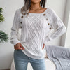 Isabella™ - Pullover mit quadratischem Halsausschnitt zum Stricken