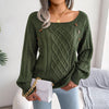 Isabella™ - Pullover mit quadratischem Halsausschnitt zum Stricken